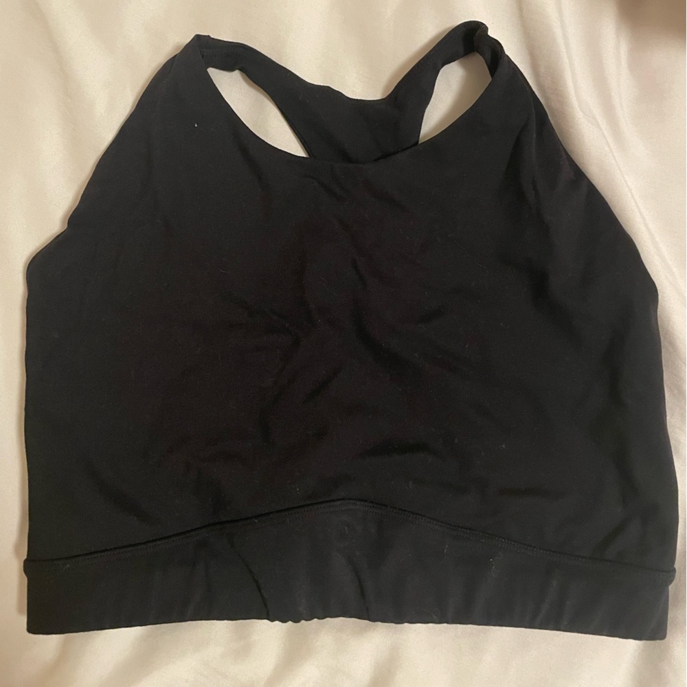 Alphalete black sport bra